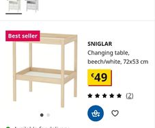 FREE changing table IKEA