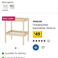 FREE changing table IKEA