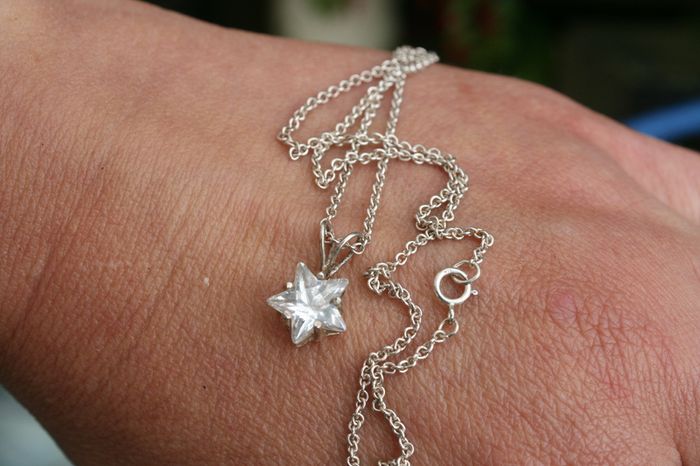 Vintage Sterling Silver Star of the North (chain length 16")