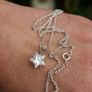 Vintage Sterling Silver Star of the North (chain length 16") Image 5