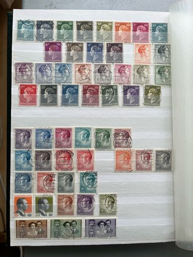 Stamps album LUXEMBURG