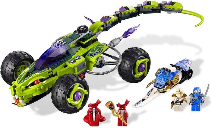Lego Ninjago 9445: Fangpyre Truck Ambush (2012) 100% Complete (NO BOX)