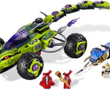 Lego Ninjago 9445: Fangpyre Truck Ambush (2012) 100% Complete (NO BOX)