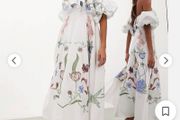 asos design embroidery dress