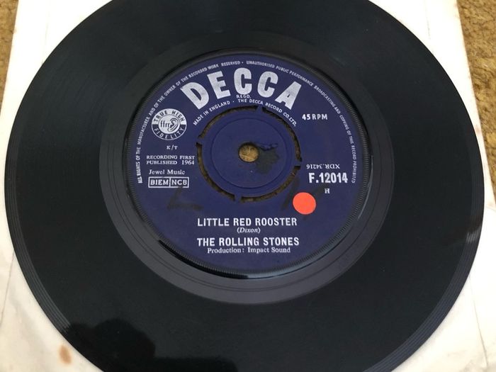 The Rolling Stones - Little Red Rooster (1964) 7"