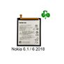 For Nokia 6.1 /Nokia 6 2018 Internal Battery HE345 Replacement 3000mAh 3.85V New Image 2