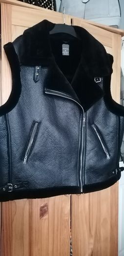 gilet /body warmer biker style size 18/20