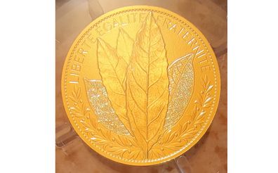 France 250 Euro Gold (.999) Brilliant Uncirculated Coin 2021 - The Laurel - Natures de France