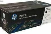 HP 304A Black LaserJet Toner Cartridge (2 Pack)