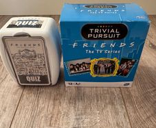 Friends Top Trumps and Trivial Pursuit Card Games
