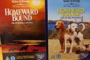 Homeward Bound The Incredible Journey + Homeward Bound 2 Lost N San Francisco Dvd Bundle Disney Family Movies