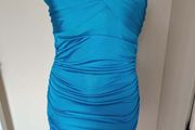 BNWT Quiz turquoise shoulder dress size UK10 EU38 Postage included