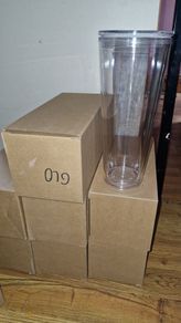 Double walled tumblers