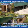 14x Roof Sheets 110x46cm Image 6