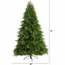 Full PE 7ft Super Realistic Artificial Christmas Image 3
