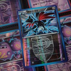 Skarmory ! Reverse Holo Rare ! Plasma Storm ! 2012 ! Pokemon Card !