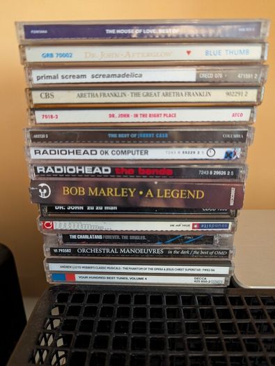 CD collection 200+ CDs pink floyd