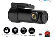 Mini Car Camera Smart Wifi Dash Camera HD1080P Car DVR Night Vision 12V G-Sensor Car Camera Recorder 170 Degree View Dashboard
