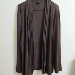 Ladies Brown Cardigan