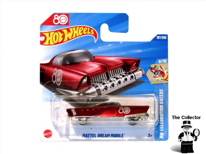 Hot Wheels Dream Mobile 80th Anniversary Edition Diecast Car Brand New Sealed