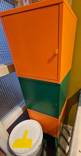 IKEA Lixhult Metal Cubes x 4