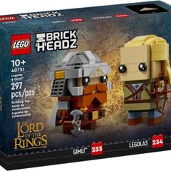 Lego 40751 The Lord of the Rings BrickHeadz Legolas & Gimli