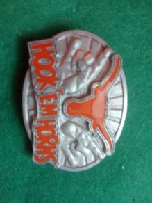 HookEm Horns Buckle, Collectables
