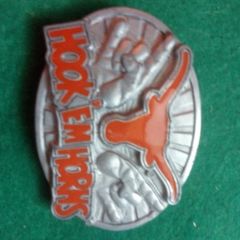 HookEm Horns Buckle, Collectables