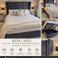 King size bed and Emma Mattress for sale