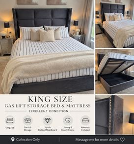 King size bed and Emma Mattress for sale