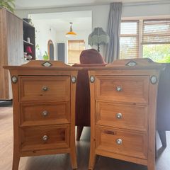Vintage bedside table