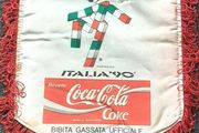 Coca Cola Italia 1990 Pennant Rare