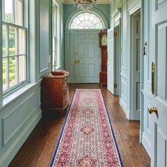 Stunning Large Persian Moud Rug Carpet and Matching XLong Runner