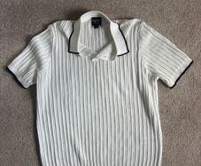 BoohooMAN t-shirt in black and cream
