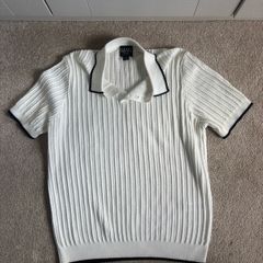 BoohooMAN t-shirt in black and cream
