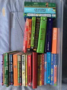 30 childrens reading books age 7-12, horrible histories etc
