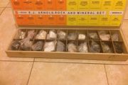 Mineral and rock collection in box free postage
