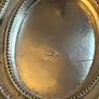 Victorian Sterling Silver Locket with beautiful engraved Ivy Leaves on both sides and & raised detailing around the edge. The locket is late 1800s It hold a bouquet of dried flowers inside. Choice of 18" or 30" Chain. Please PM for details. Katie P. Image 4