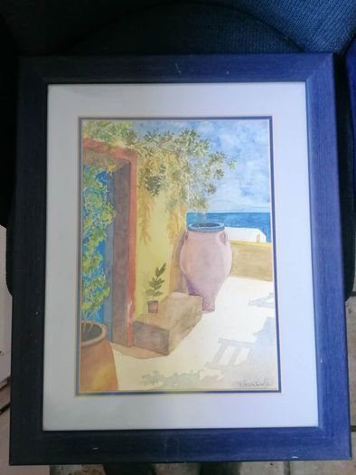 Mediterranean Morning Original Watercolour