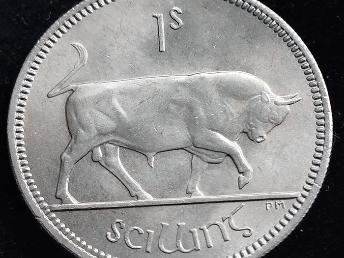 Ireland - 1968 - Shilling - Bull - KM.14a - UNC - [2704]