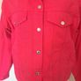 Brand new Next pink denim jacket ladies size UK18 EU46 Postage included Image 4