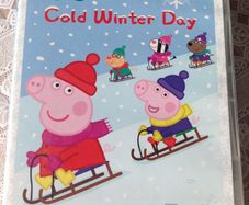 Peppa Pig.  DVD.  Cold Winter Day.