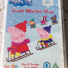 Peppa Pig.  DVD.  Cold Winter Day.