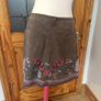 White Stuff Pin Cord Pencil Skirt size 12 includes postage Image 2