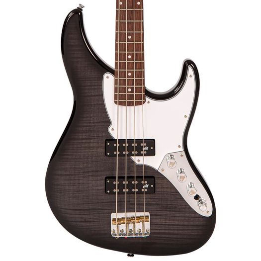 Fret-King Perception Custom Bass in Blackburst