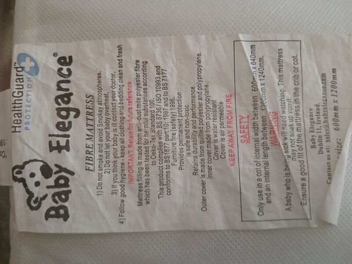 Baby Cot Mattress
