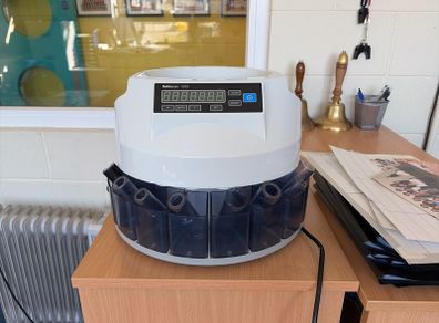 coin counter safe scan 1200