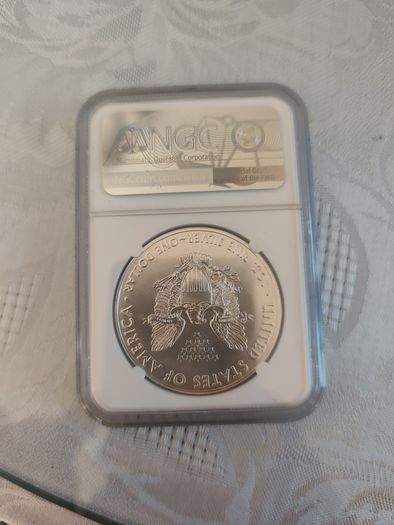 2020 NGC ms70 American Silver Eagle 1oz coin