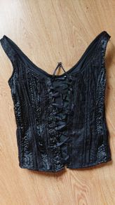 Black Corset  Size 8