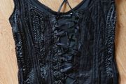 Black Corset  Size 8